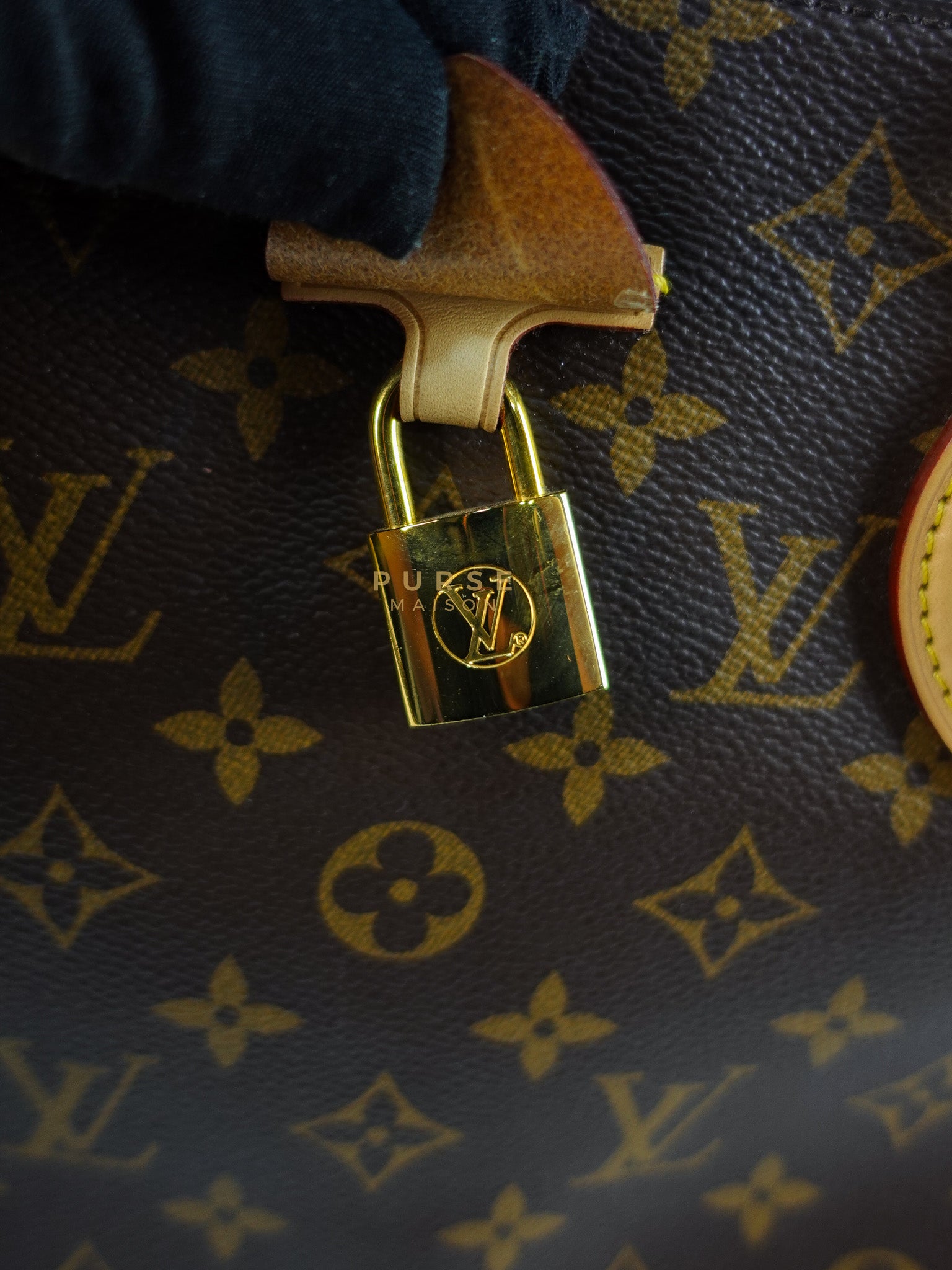 Rivoli MM 2way Bag in Monogram Canvas & Gold Hardware (Date Code: MB2179) | Purse Maison Luxury Bags Shop