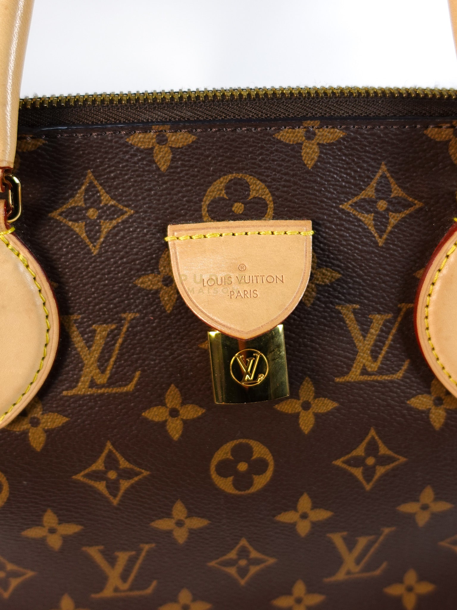 Rivoli MM 2way Bag in Monogram Canvas & Gold Hardware (Date Code: MB2179) | Purse Maison Luxury Bags Shop