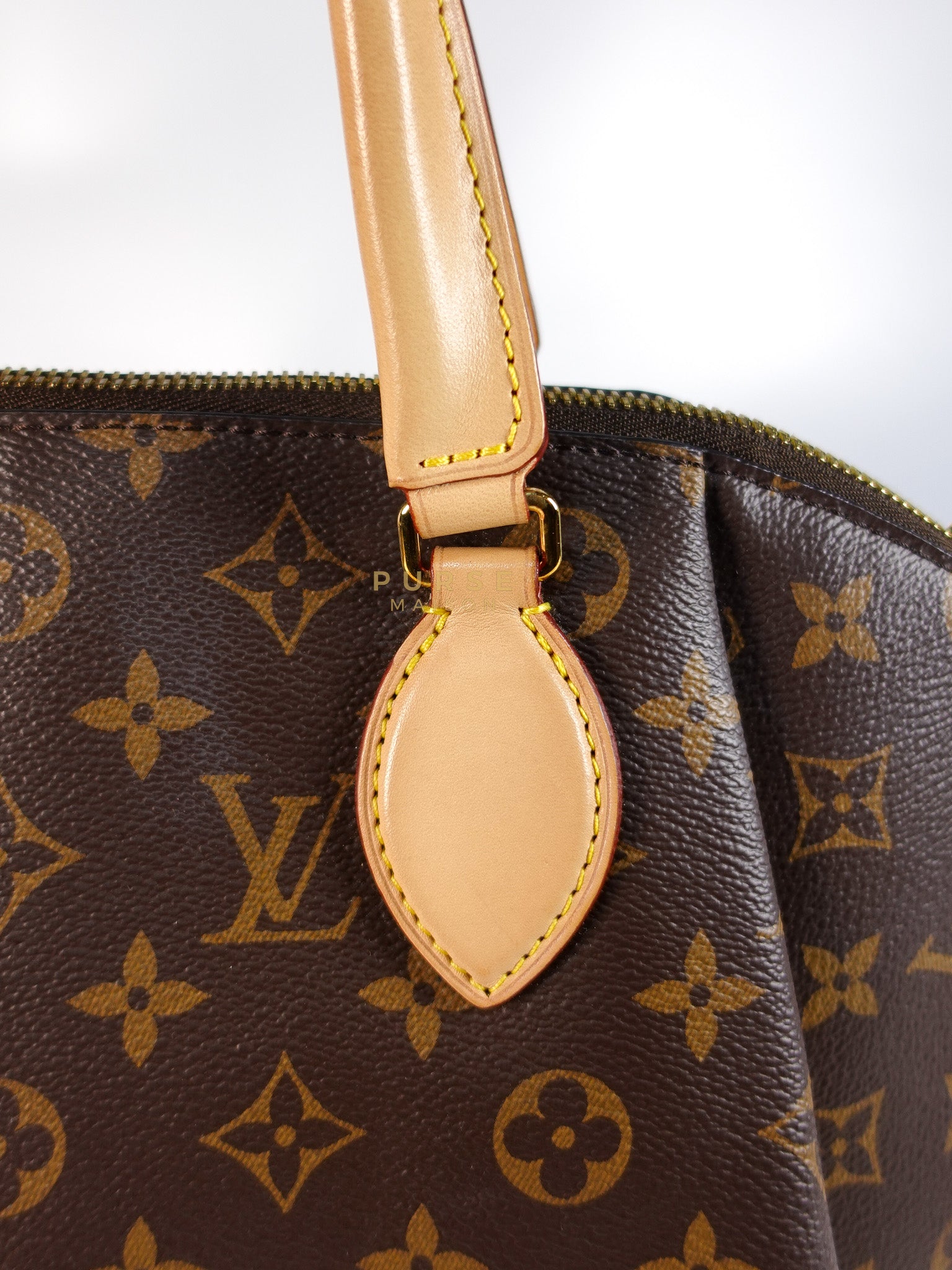 Rivoli MM 2way Bag in Monogram Canvas & Gold Hardware (Date Code: MB2179) | Purse Maison Luxury Bags Shop