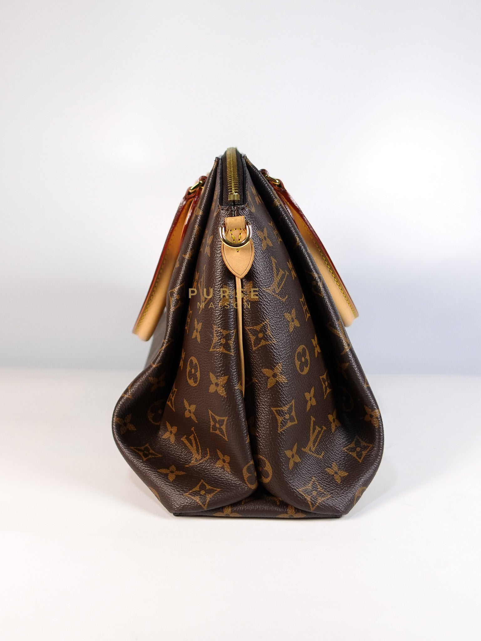 Rivoli MM 2way Bag in Monogram Canvas & Gold Hardware (Date Code: MB2179) | Purse Maison Luxury Bags Shop