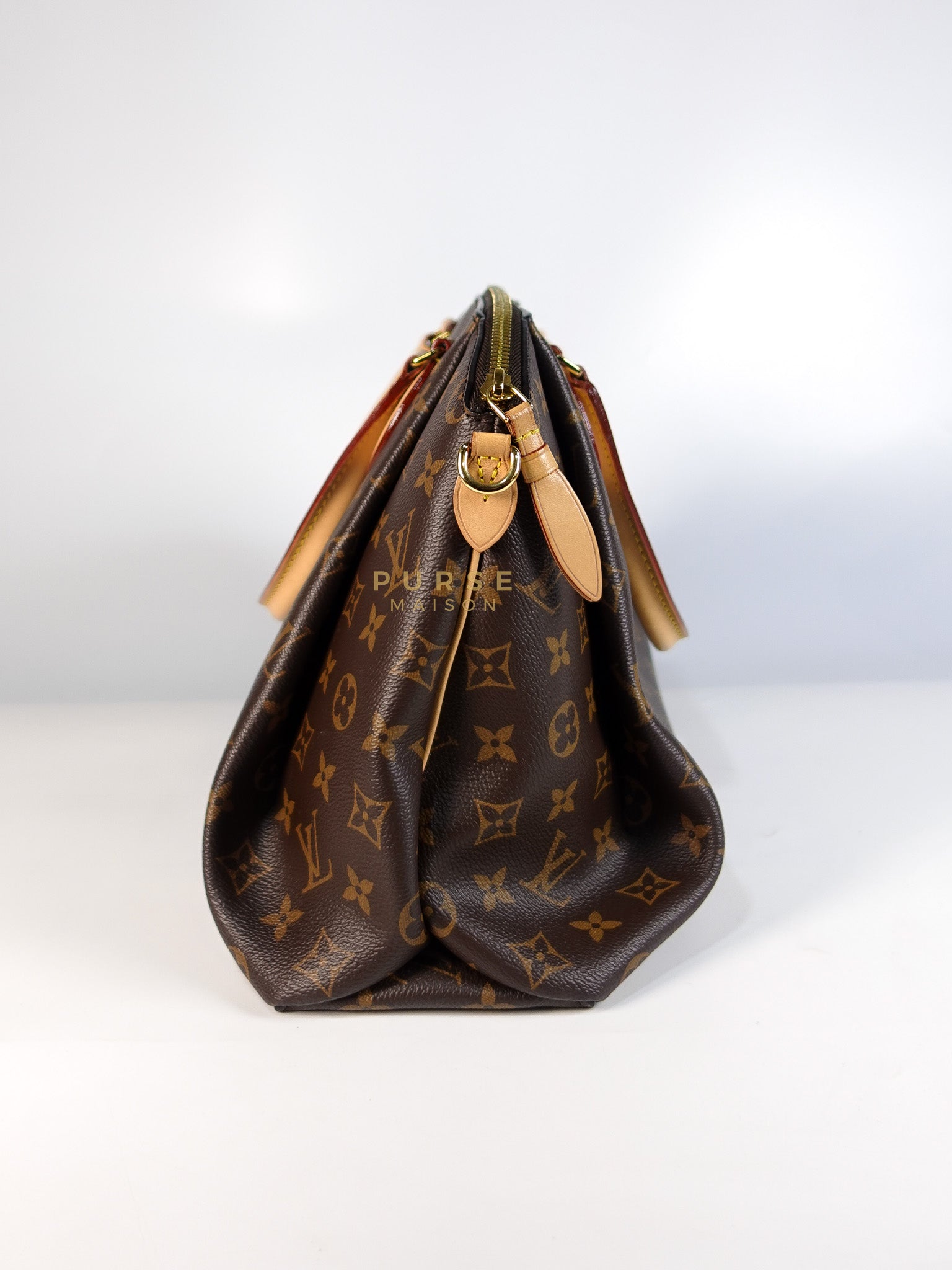 Rivoli MM 2way Bag in Monogram Canvas & Gold Hardware (Date Code: MB2179) | Purse Maison Luxury Bags Shop