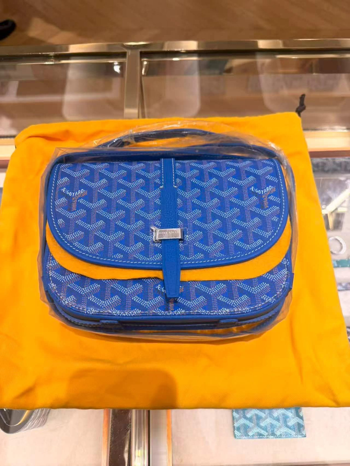 Pre Order Goyard Belvedere PM in Sky Blue