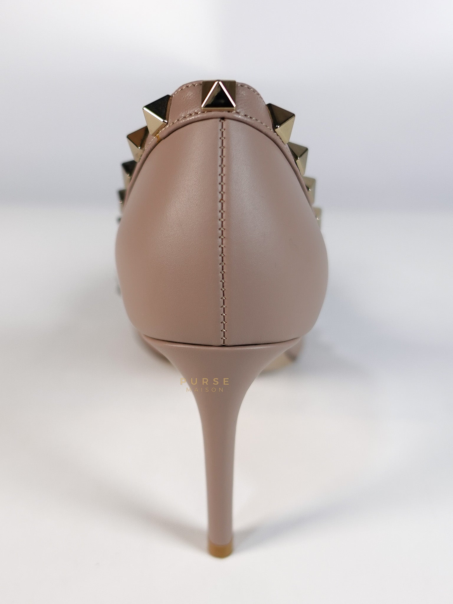 Rockstud Poudre Heels Size 35 EU (22.cm) | Purse Maison Luxury Bags Shop