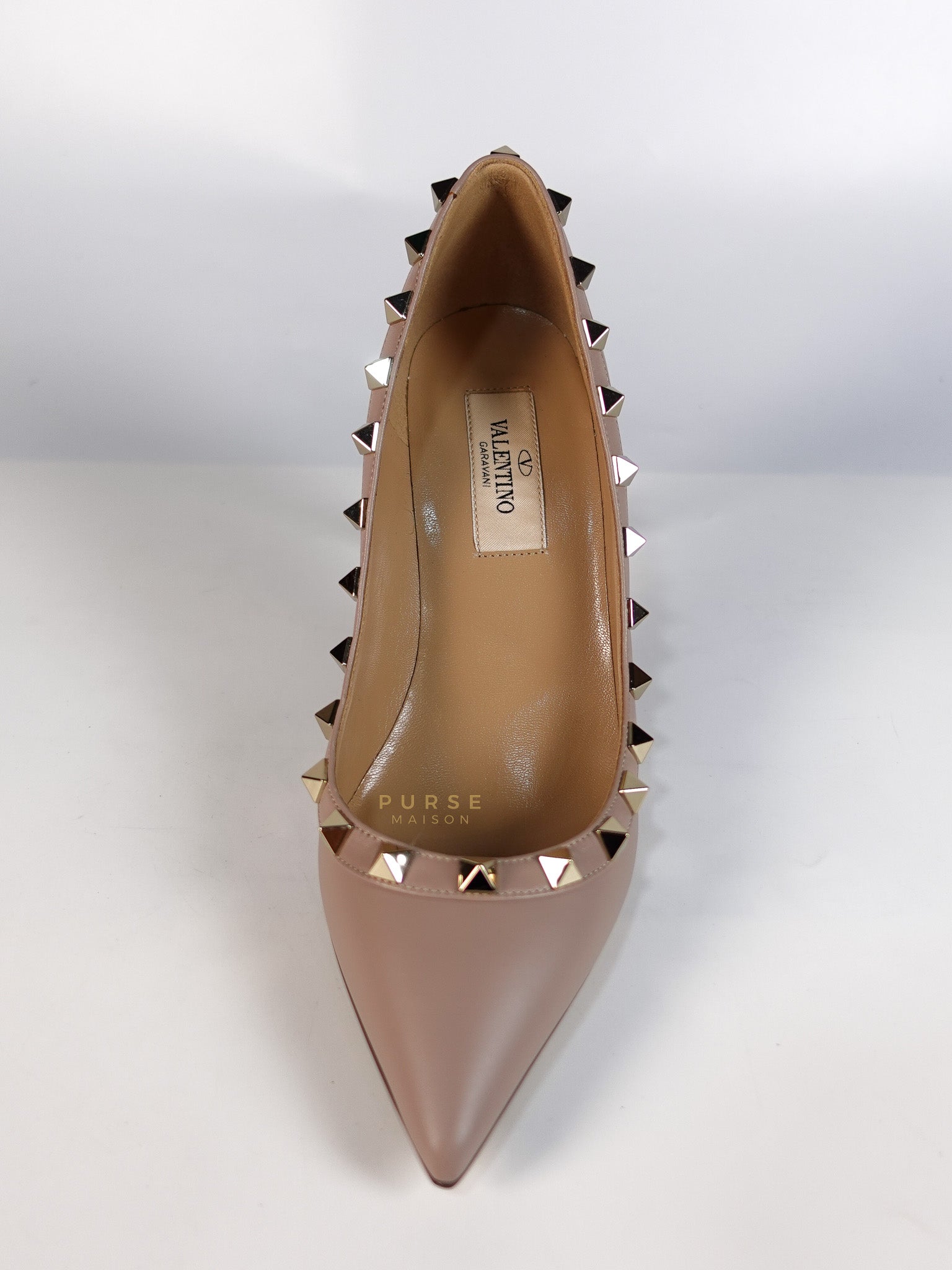 Rockstud Poudre Heels Size 35 EU (22.cm) | Purse Maison Luxury Bags Shop