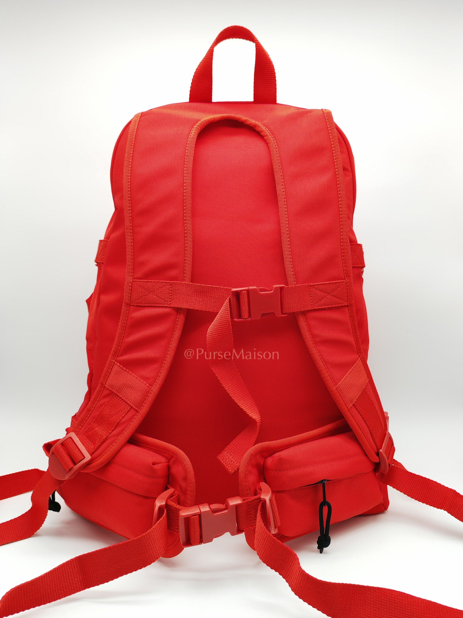 Skiwear in Red Nylon Backpack
