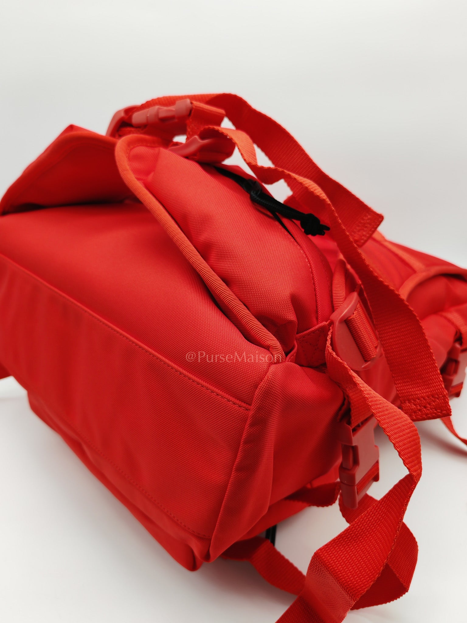Skiwear in Red Nylon Backpack