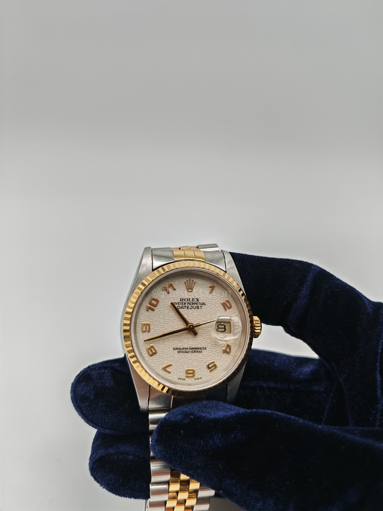 Datejust 36mm Reference 16233 Oyster Perpetual Anniversary Dial Two Tone Jubilee Bracelet | Purse Maison Luxury Bags Shop