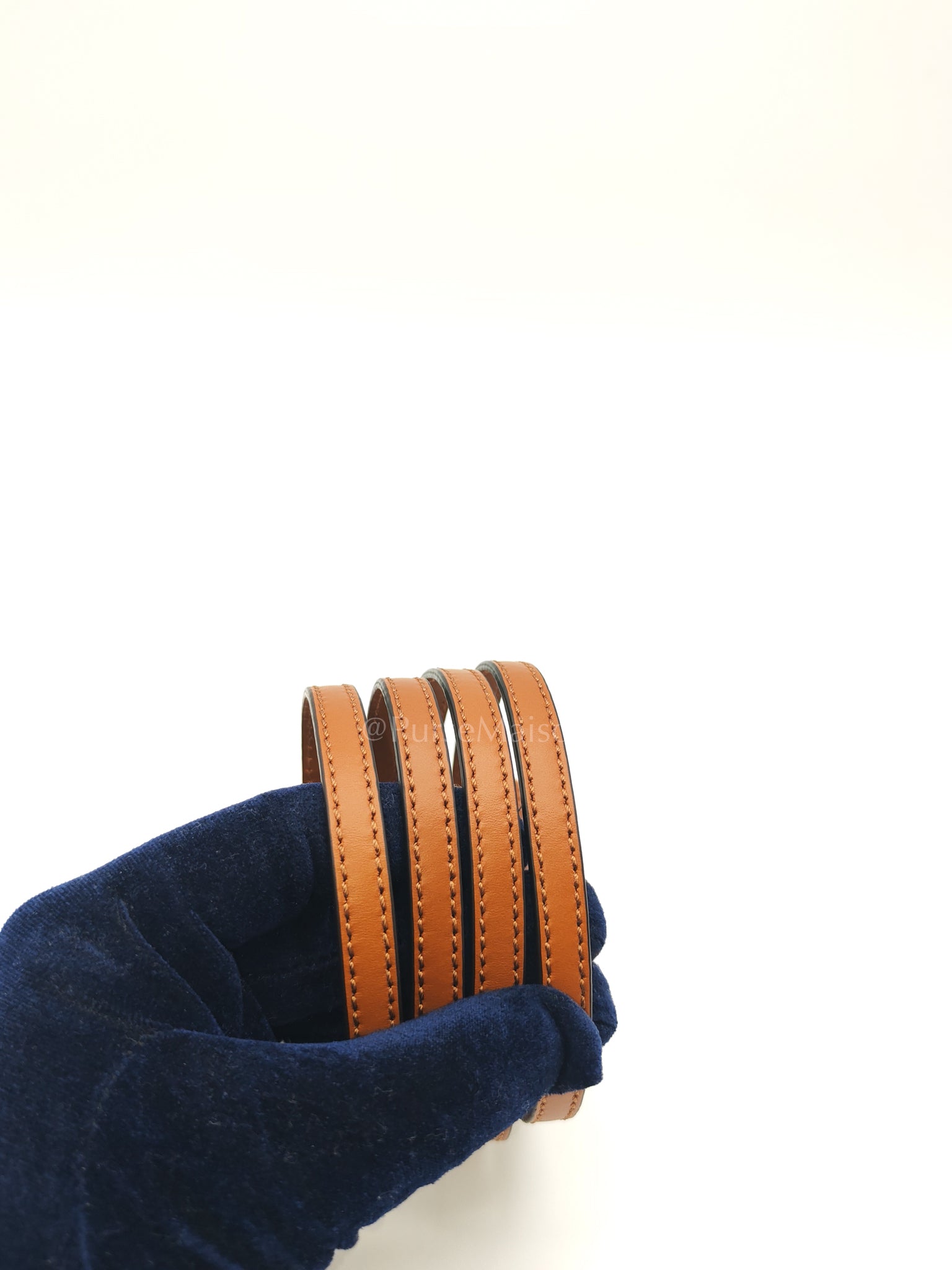 Roma Sunshine Mini Shopper Bag in Brown Calfskin Leather and Tortoise-Shell Handle | Purse Maison Luxury Bags Shop