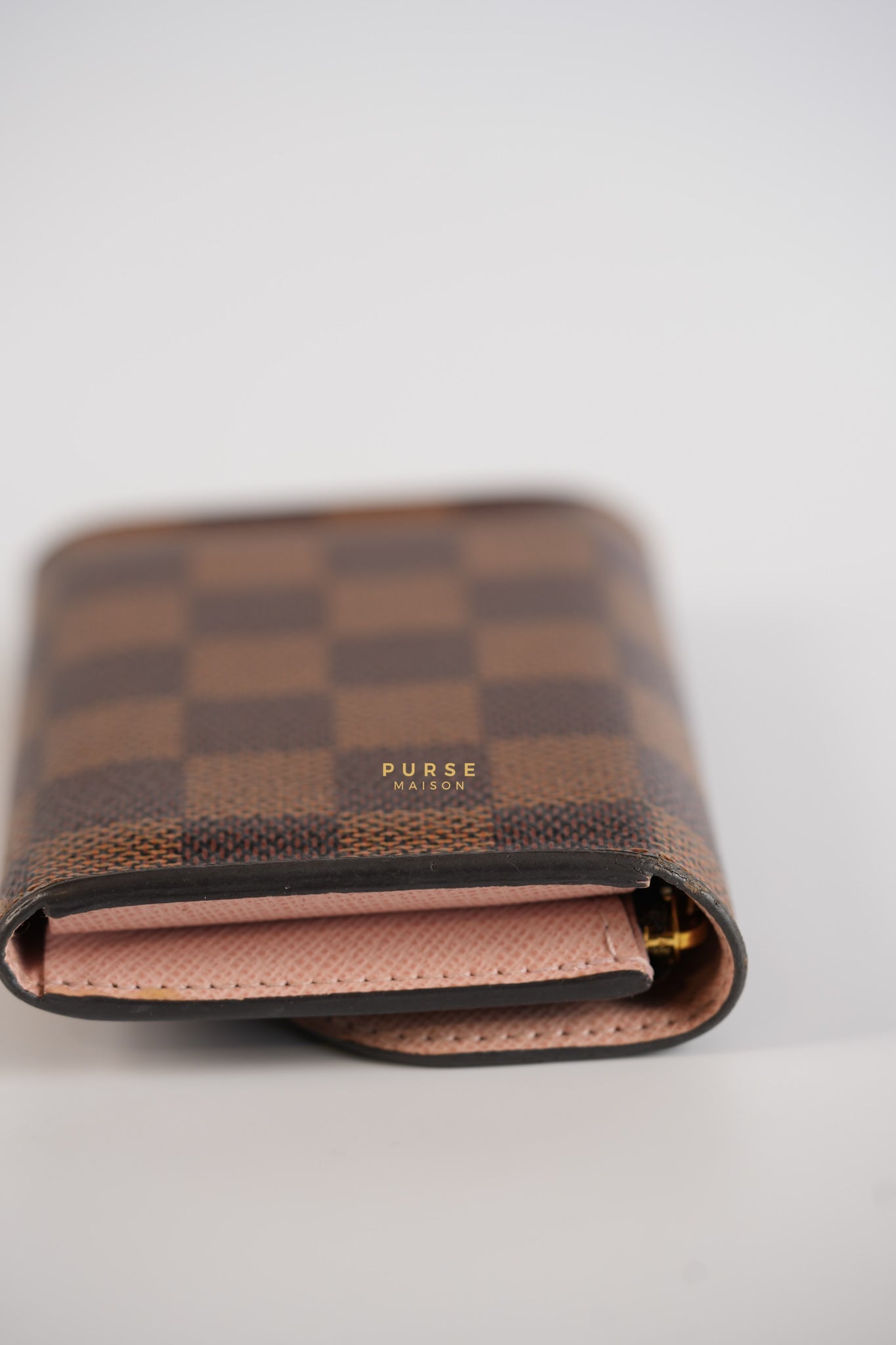 Rosalie Coin Purse in Damier Ebene Canvas (Date Code: UB4109) | Purse Maison Luxury Bags Shop