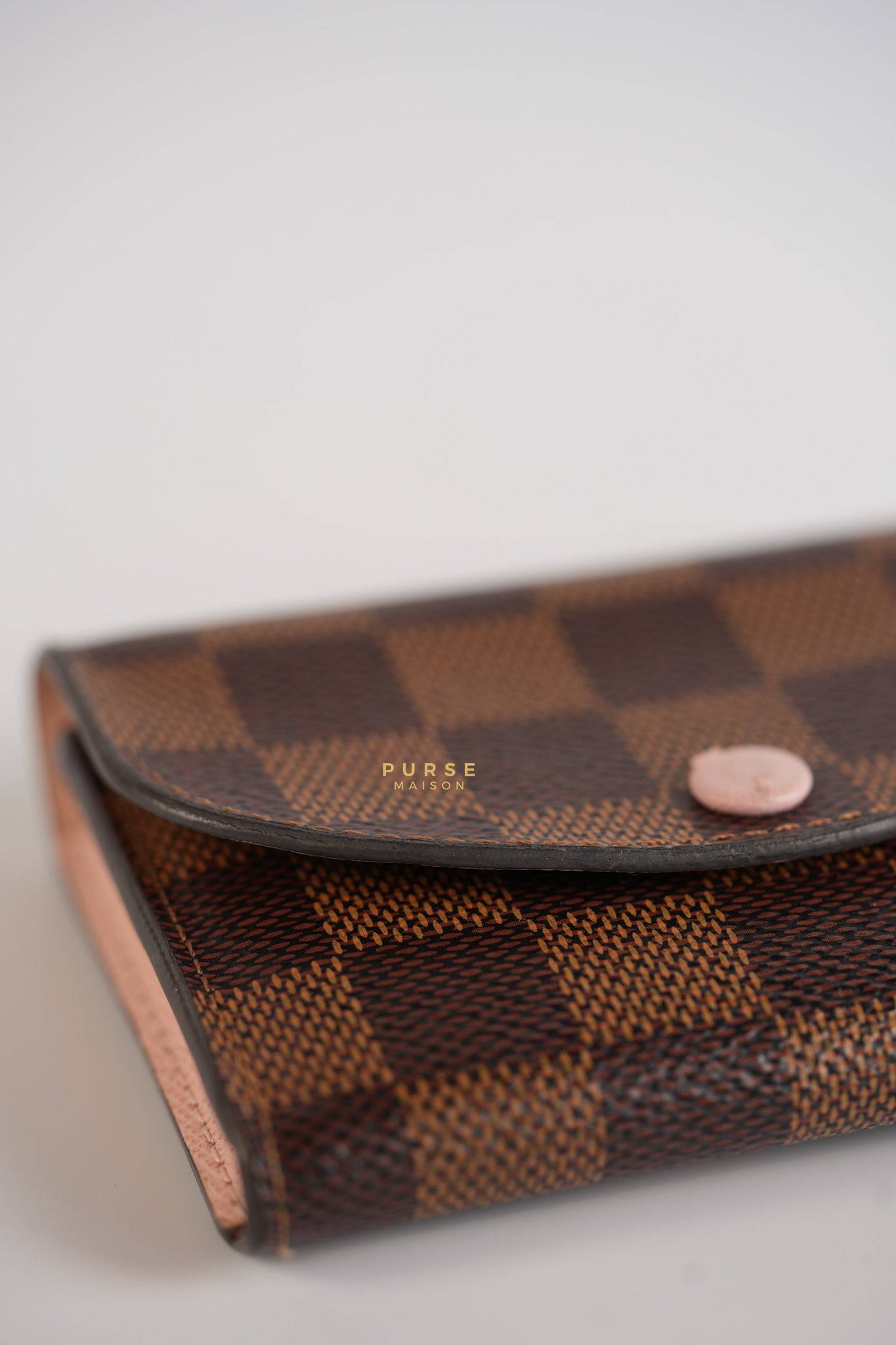 Rosalie Coin Purse in Damier Ebene Canvas (Date Code: UB4109) | Purse Maison Luxury Bags Shop