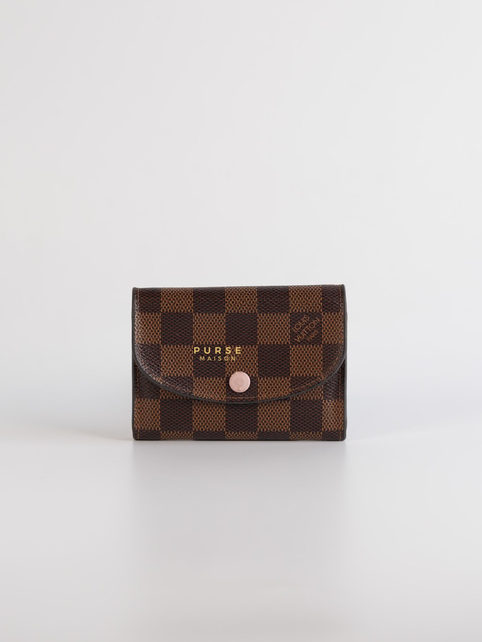 Rosalie Coin Purse in Damier Ebene Canvas (Date Code: UB4109) | Purse Maison Luxury Bags Shop