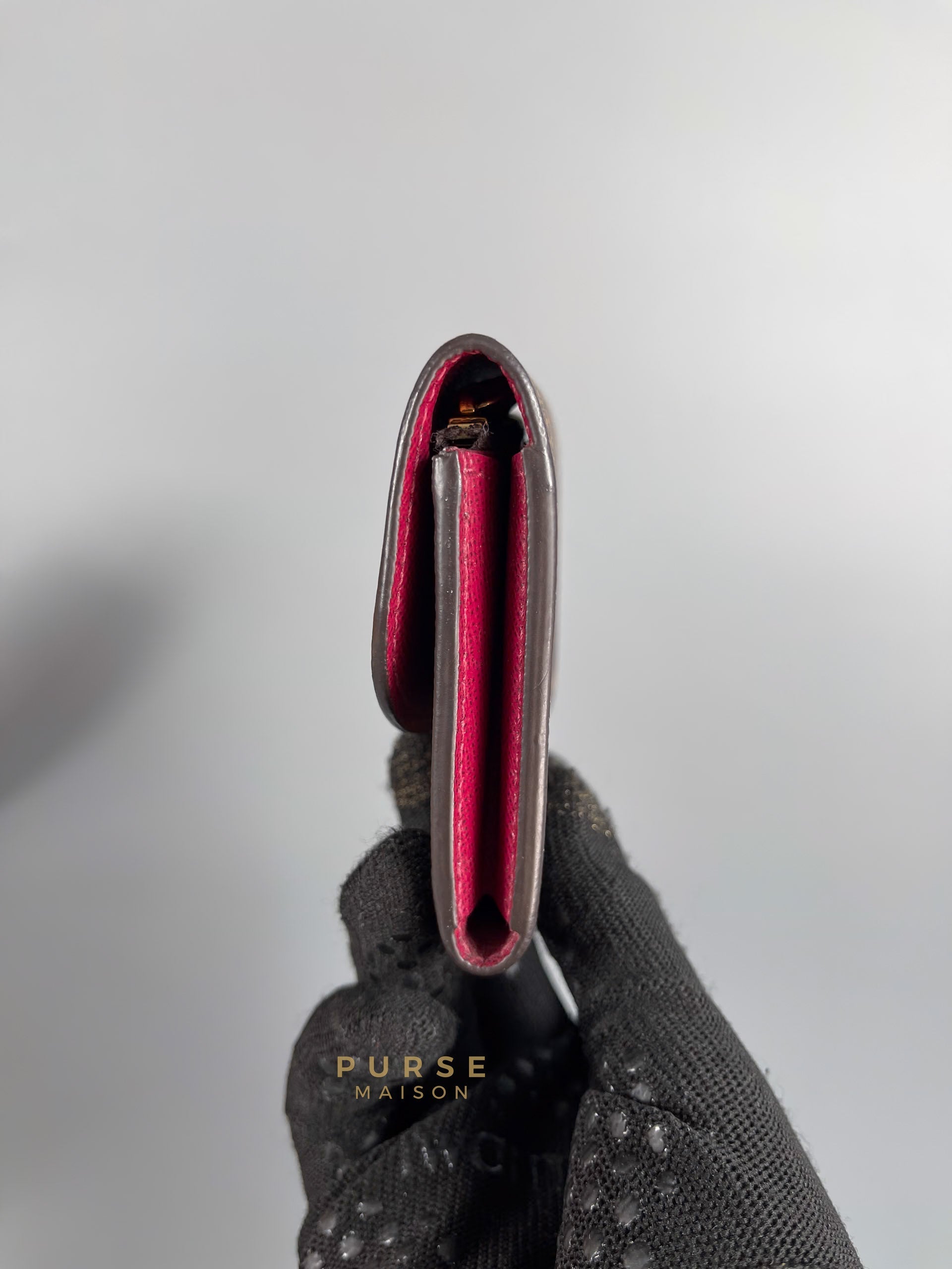 Louis Vuitton Rosalie Coin Purse in Monogram Fuchsia Interior (Date code: UB2230) | Purse Maison Luxury Bags Shop