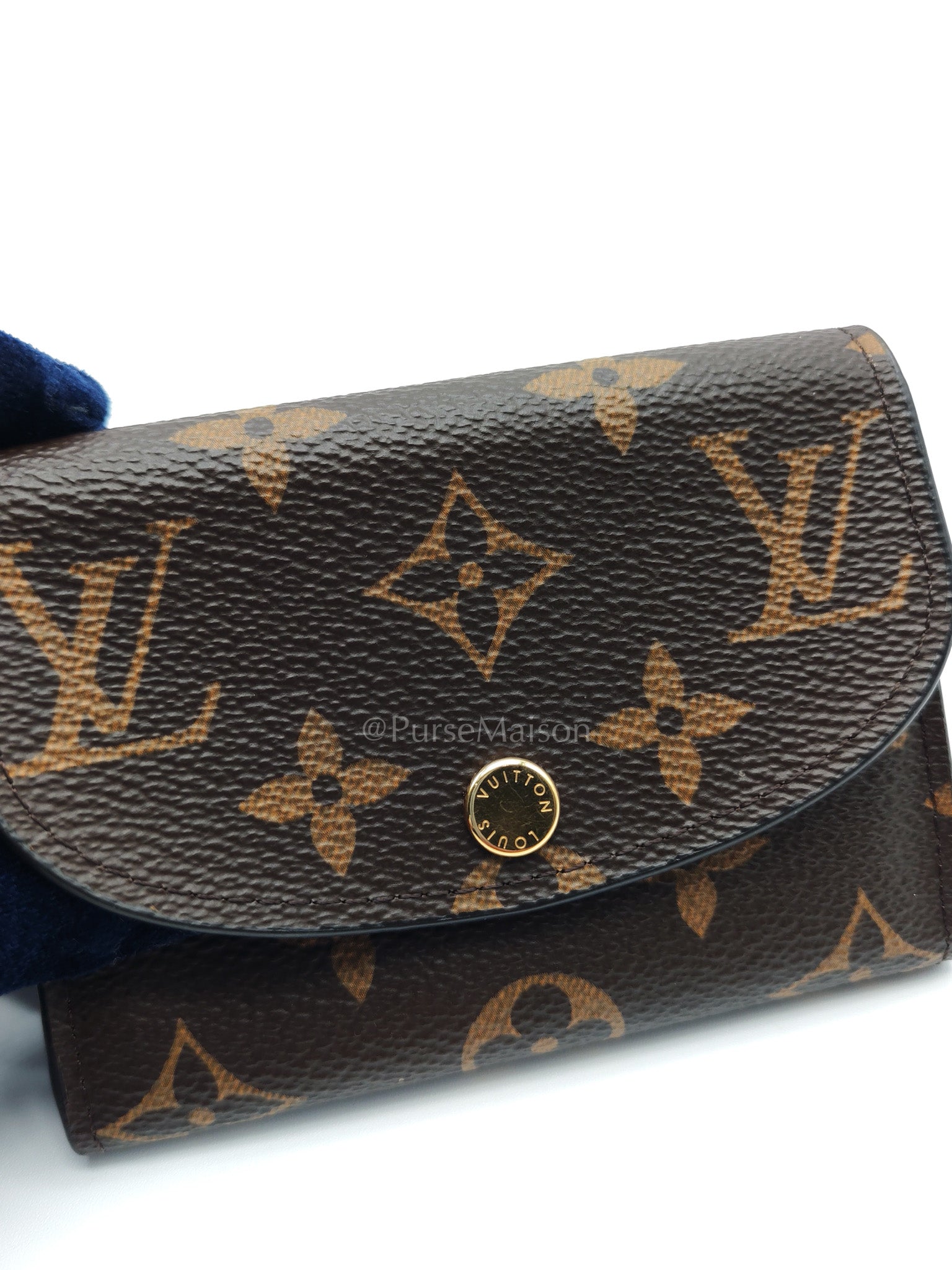 Rosalie in Monogram Canvas with Rose Ballerine interior Wallet | Purse Maison Luxury Bags Shop