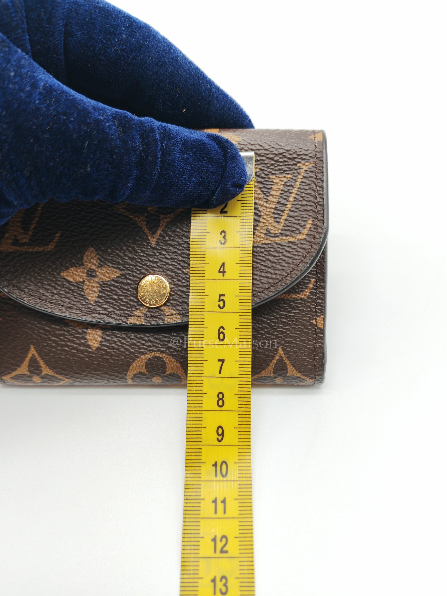 Rosalie in Monogram Canvas with Rose Ballerine interior Wallet | Purse Maison Luxury Bags Shop