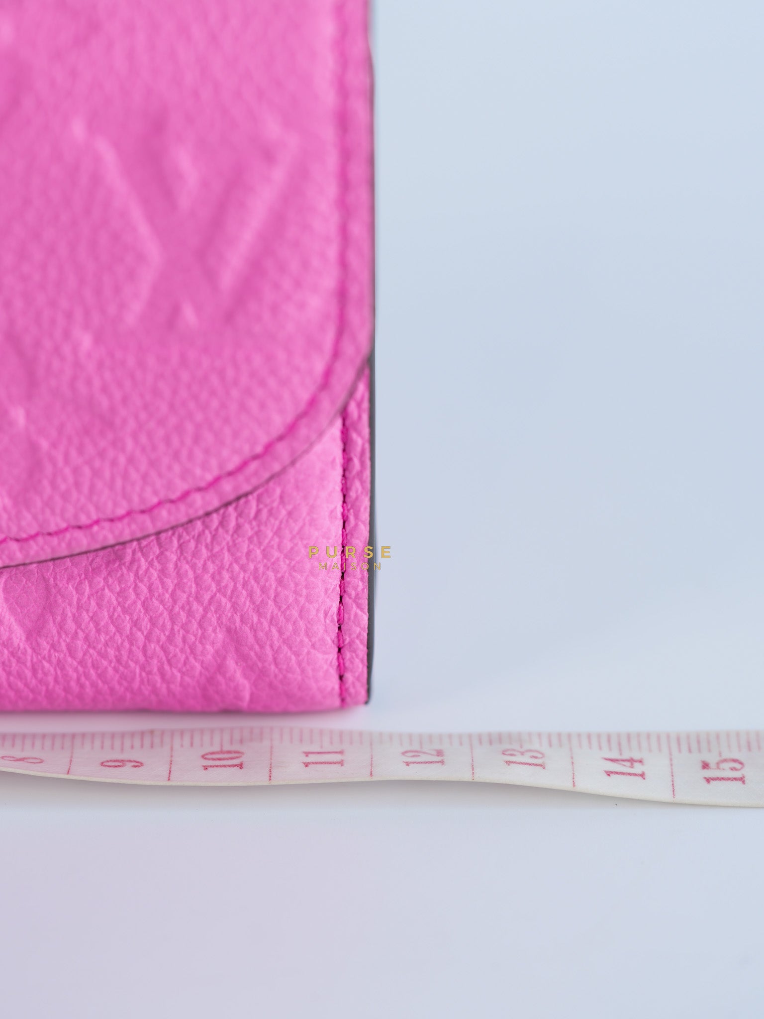 Rose Lollipop Monogram Empreinte Leather Rosalie Coin Purse | Purse Maison Luxury Bags Shop