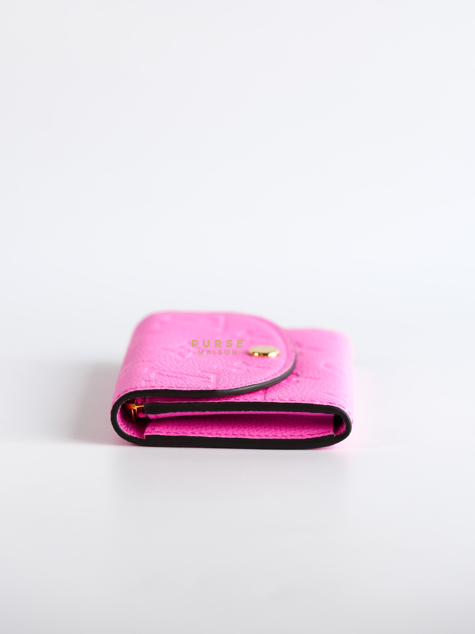 Rose Lollipop Monogram Empreinte Leather Rosalie Coin Purse | Purse Maison Luxury Bags Shop
