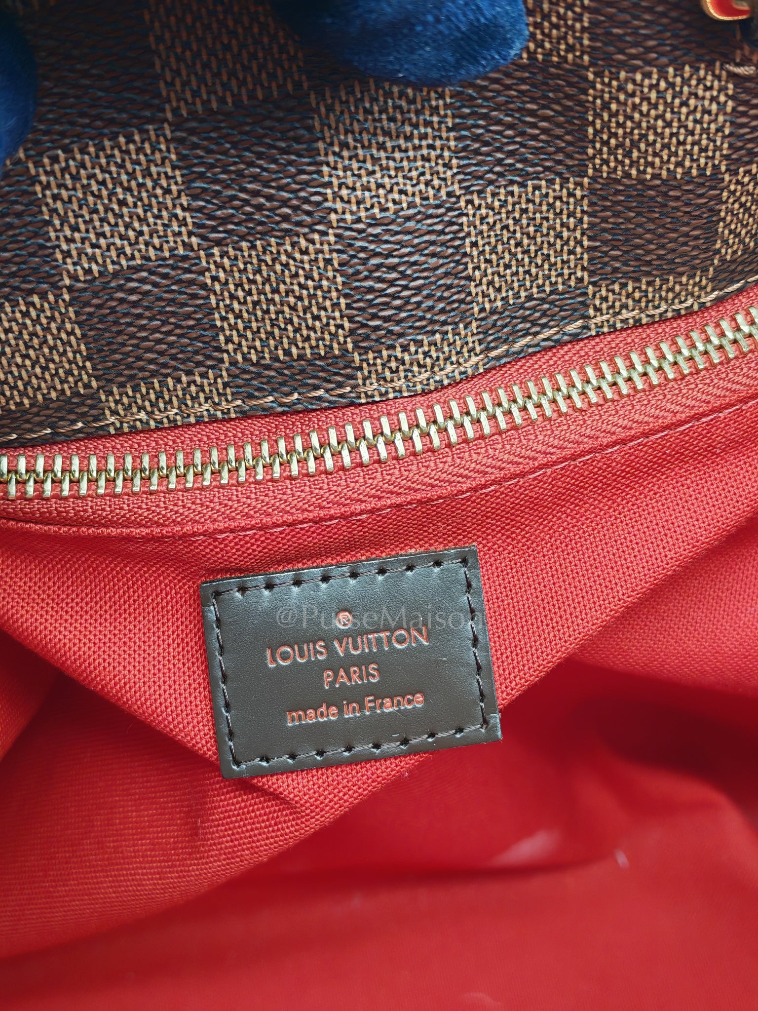 Roseberry Cabas in Damier Ebene Canvas Shoulder Bag (Date Code: AR1122) | Purse Maison Luxury Bags Shop