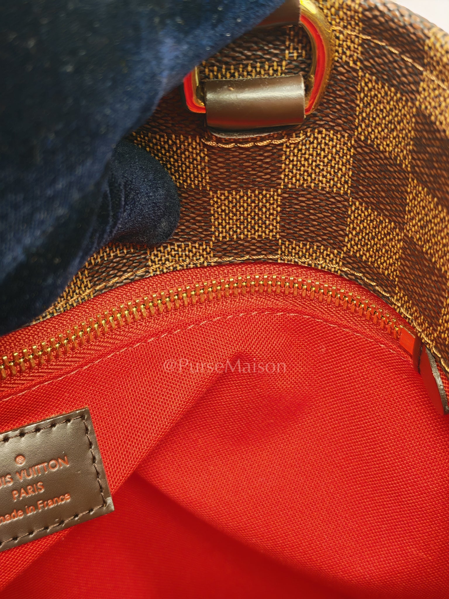 Roseberry Cabas in Damier Ebene Canvas Shoulder Bag (Date Code: AR1122) | Purse Maison Luxury Bags Shop