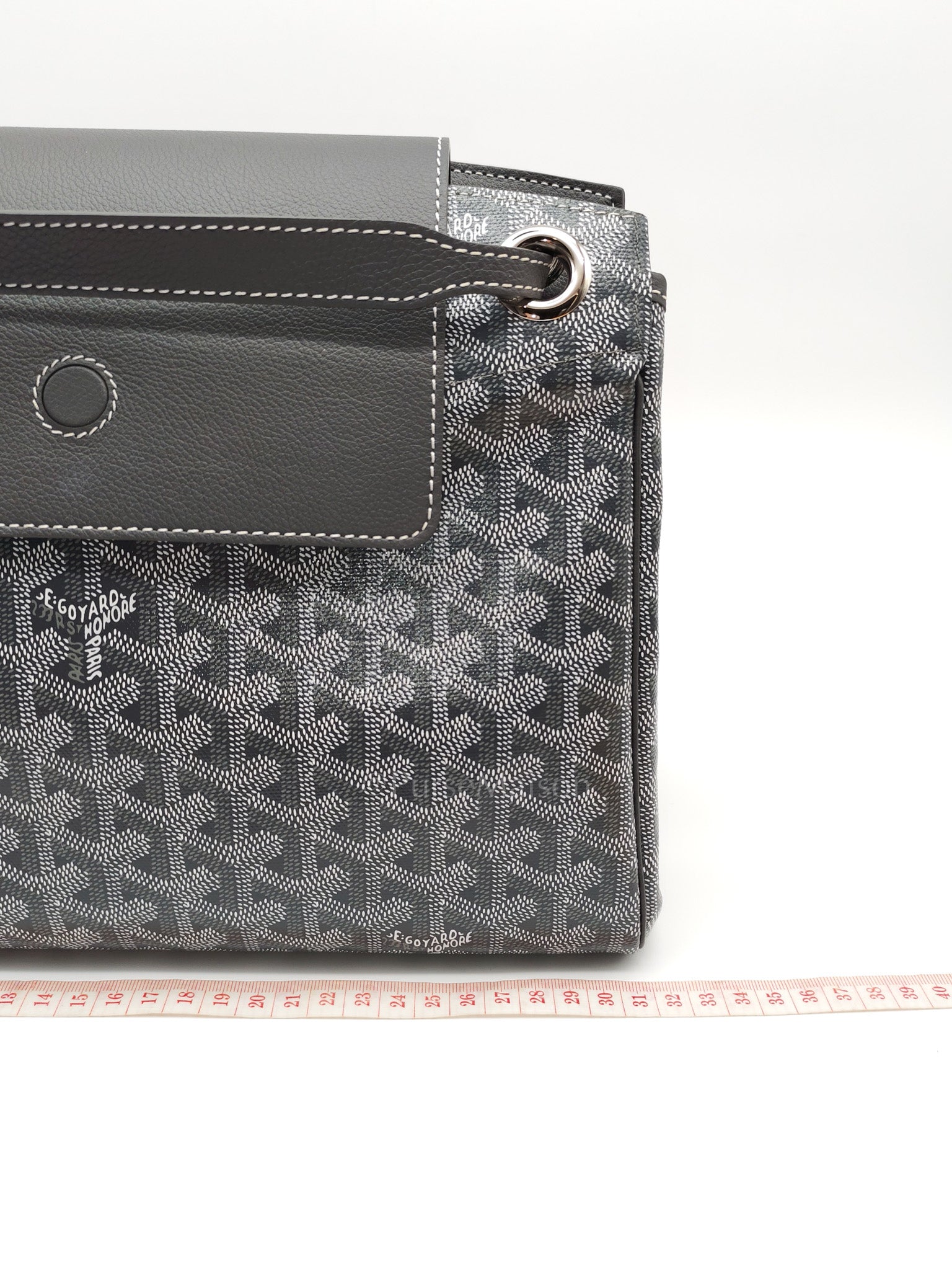 Rouette PM Gray in Goyardine Canvas Tote Bag | Purse Maison Luxury Bags Shop