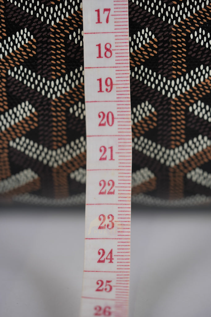 Rouette PM in Black Goyardine Canvas Tote Bag | Purse Maison Luxury Bags Shop