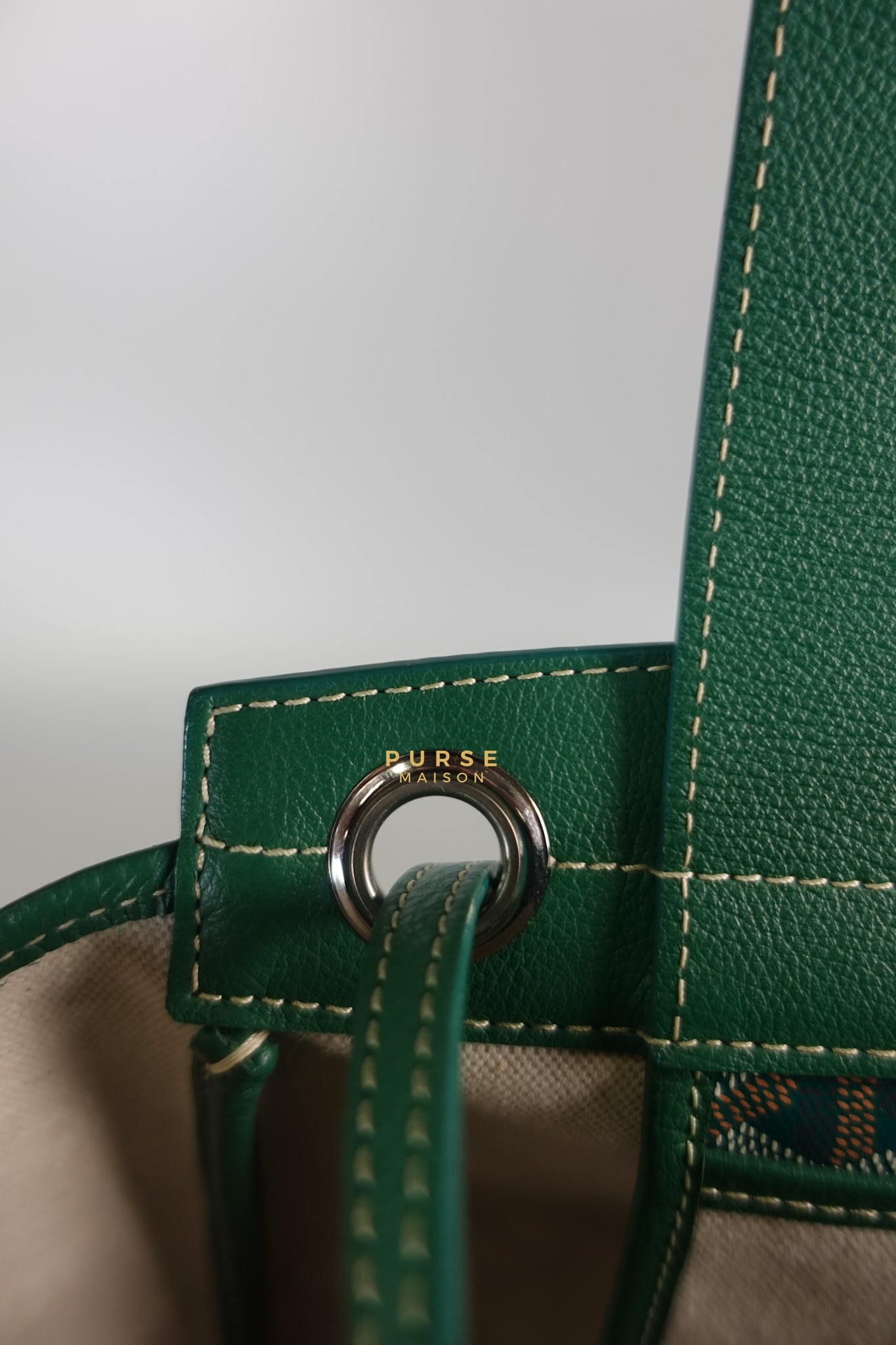 Rouette PM in Vert (Green) Bag | Purse Maison Luxury Bags Shop