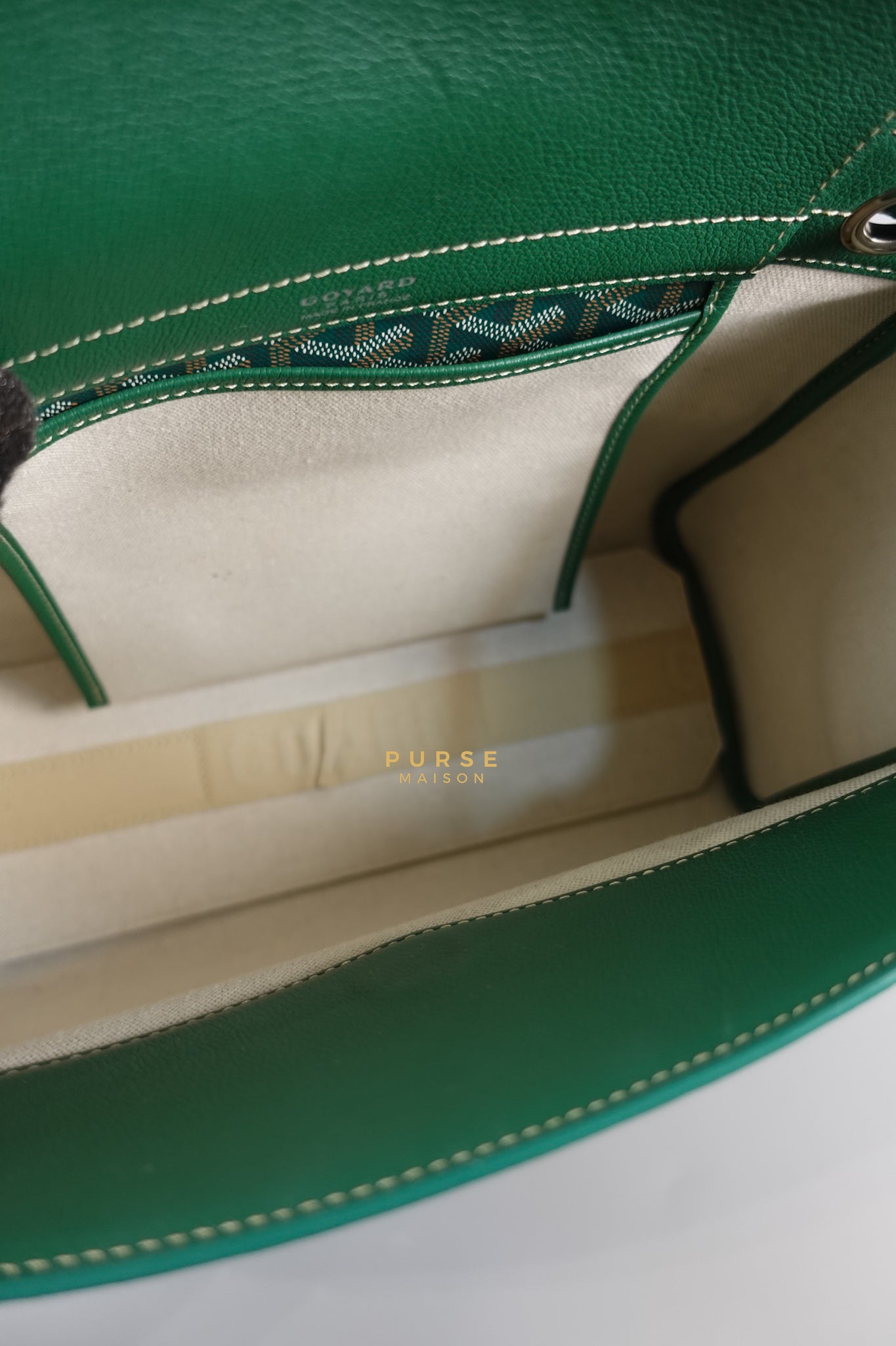 Rouette PM in Vert (Green) Bag | Purse Maison Luxury Bags Shop