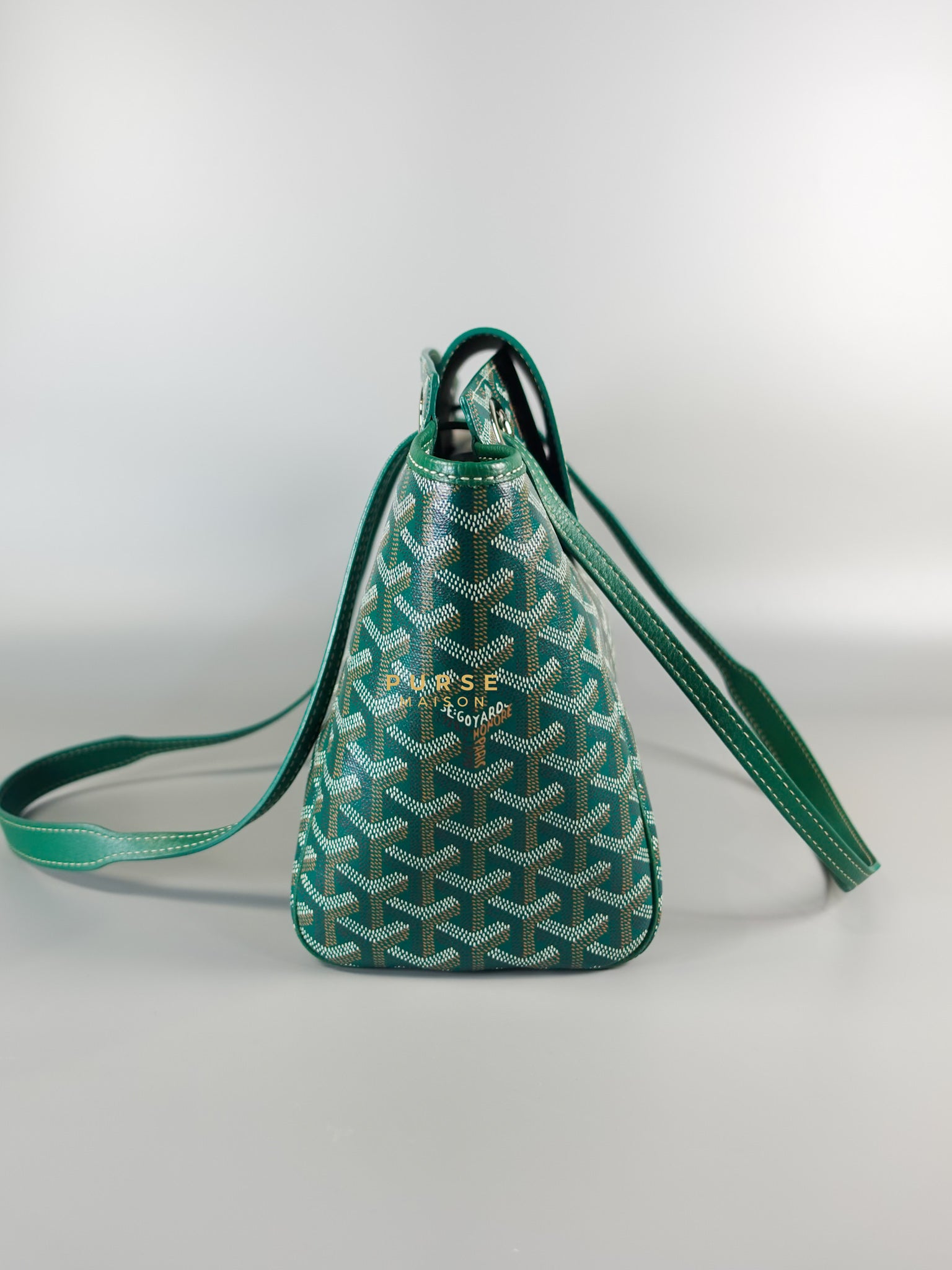 Rouette PM in Vert (Green) Bag | Purse Maison Luxury Bags Shop