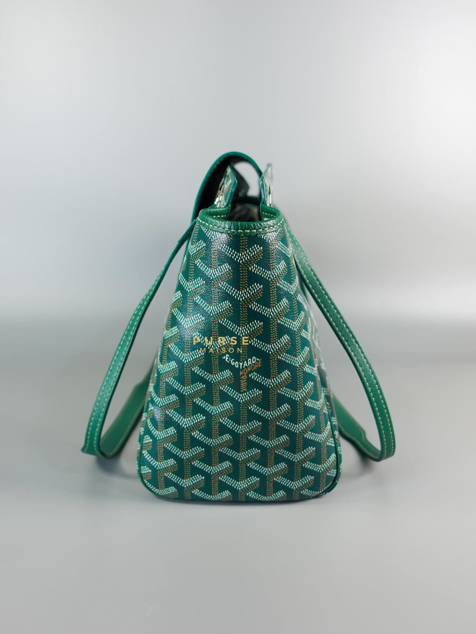 Rouette PM in Vert (Green) Bag | Purse Maison Luxury Bags Shop