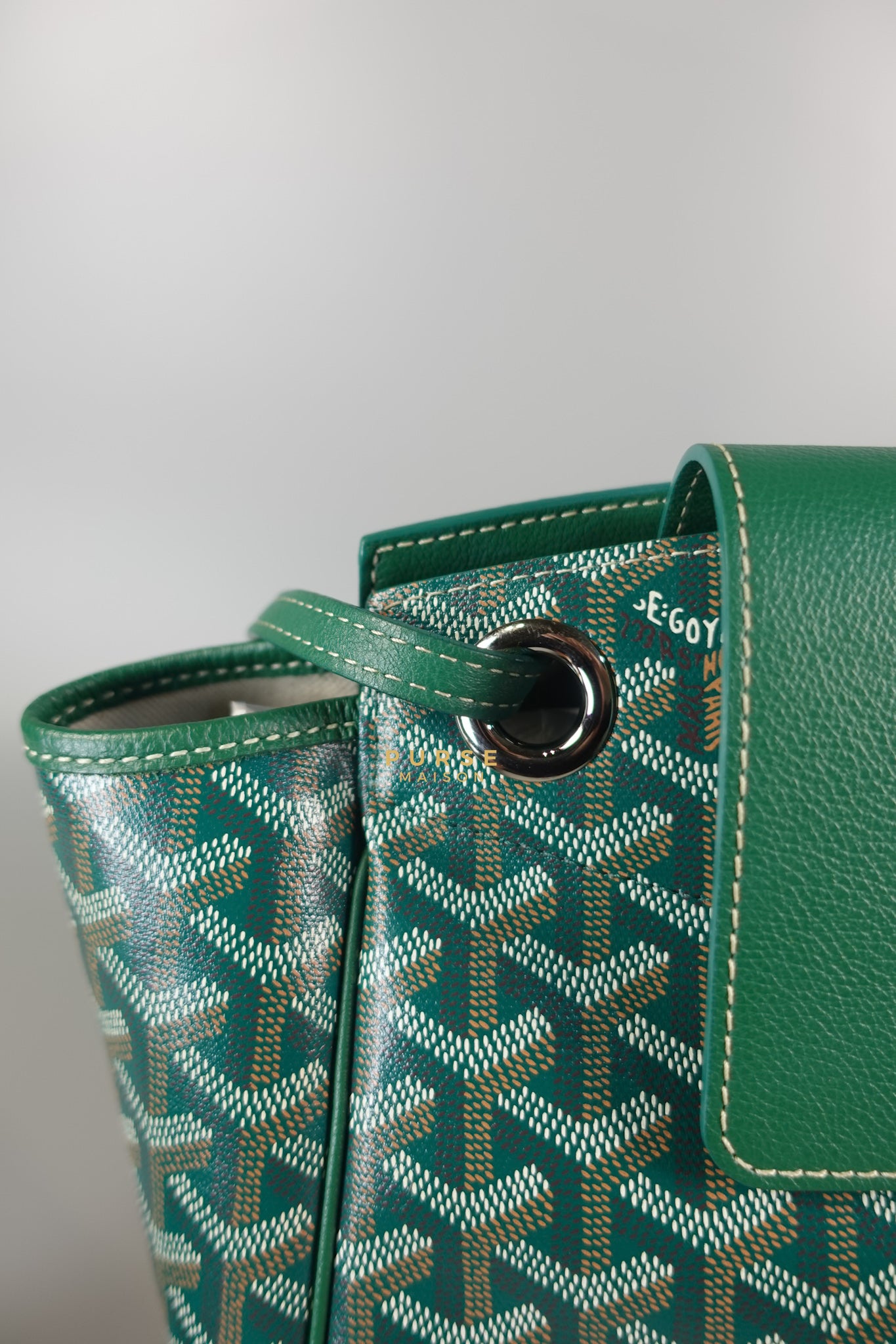 Rouette PM in Vert (Green) Bag | Purse Maison Luxury Bags Shop