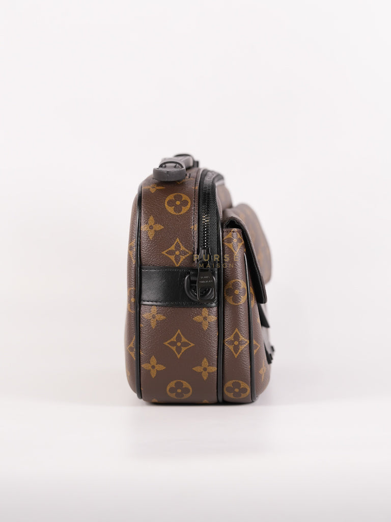 S Lock Messenger Bag Monogram Canvas | Purse Maison Luxury Bags Shop