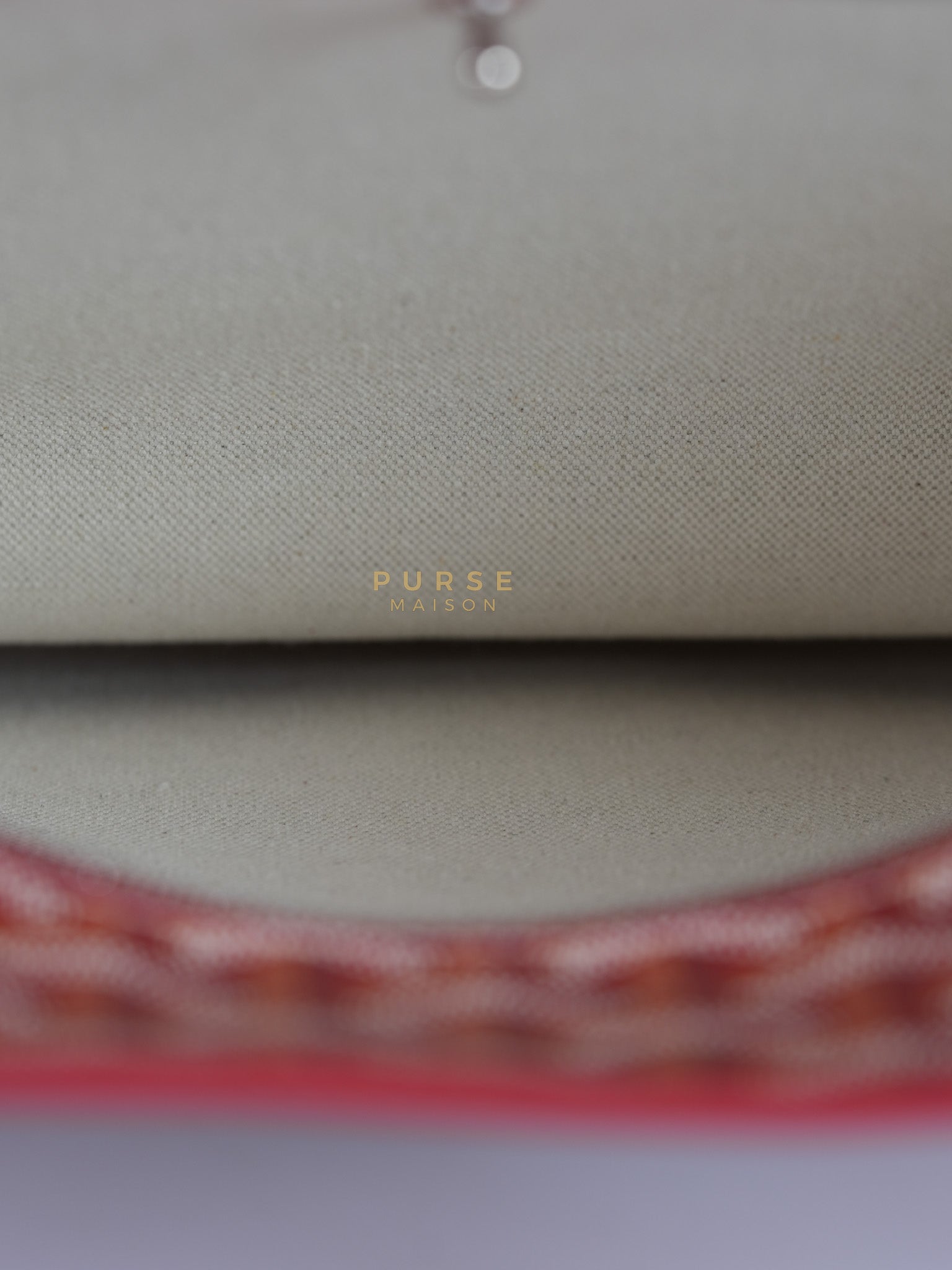 Sac Artois PM Tote Bag in Rouge Goyardine Canvas | Purse Maison Luxury Bags Shop