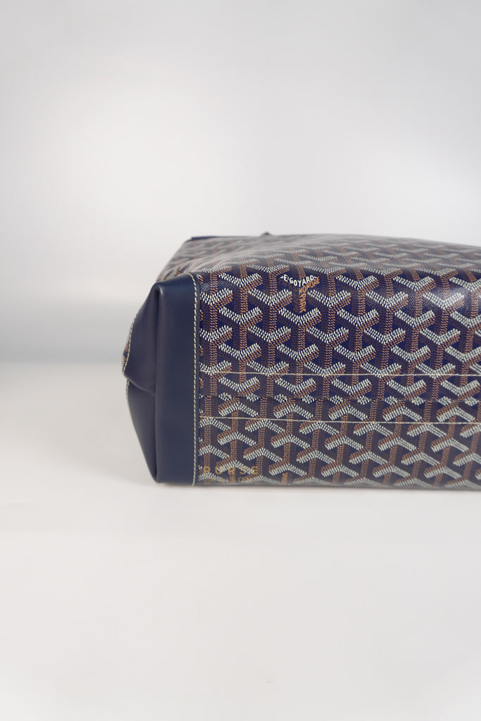 Sac Bellechasse Biaude PM in Navy Blue | Purse Maison Luxury Bags Shop