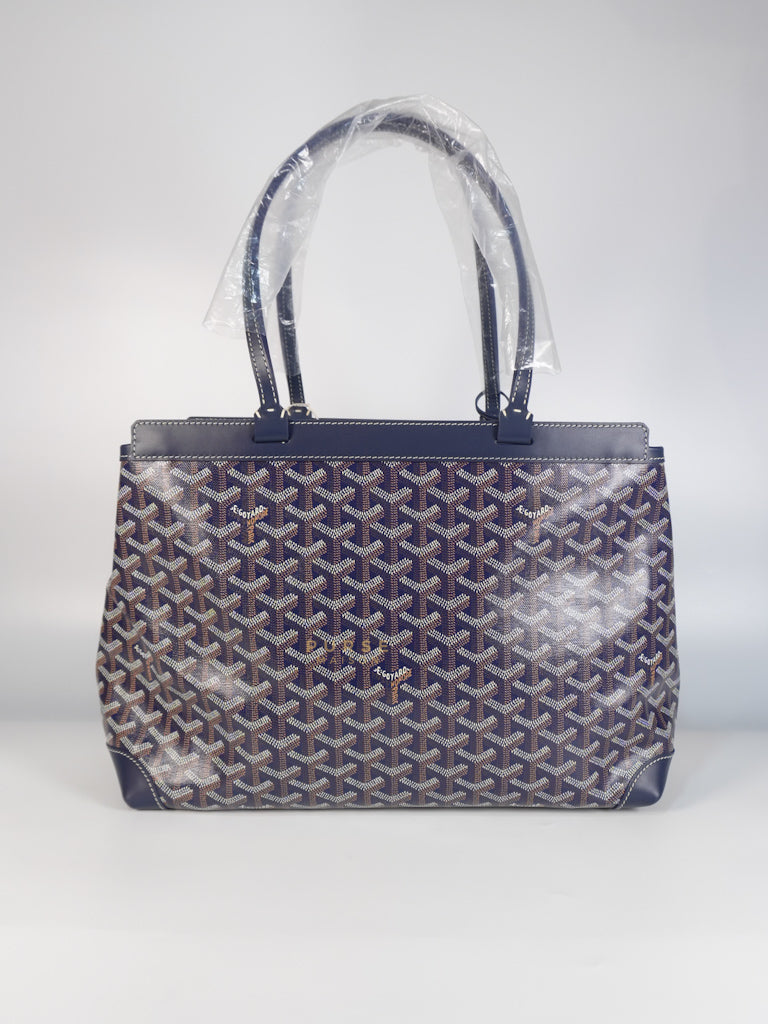 Sac Bellechasse Biaude PM in Navy Blue | Purse Maison Luxury Bags Shop