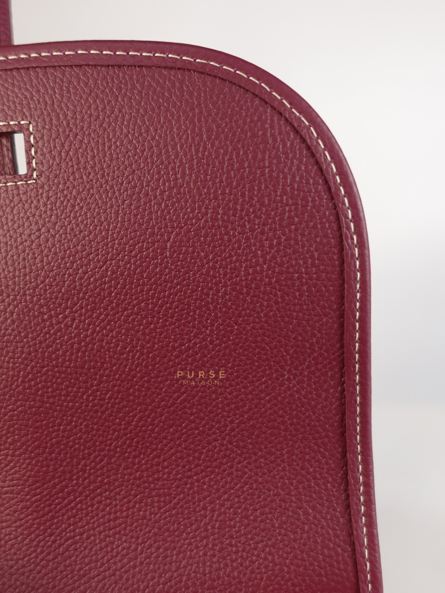 Sac Belvedere PM Bag in Maroon Goyardine Canvas | Purse Maison Luxury Bags Shop