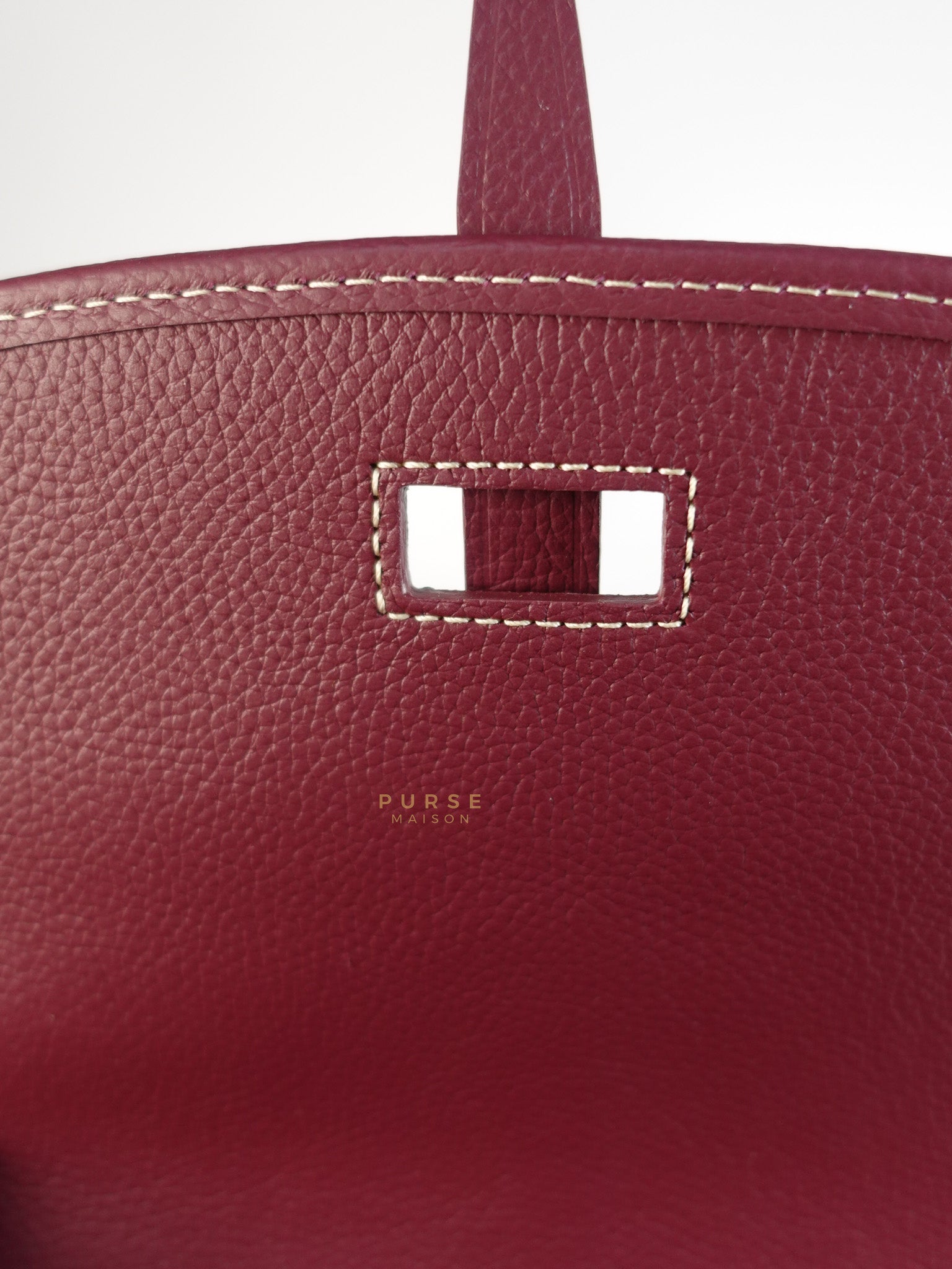 Sac Belvedere PM Bag in Maroon Goyardine Canvas | Purse Maison Luxury Bags Shop