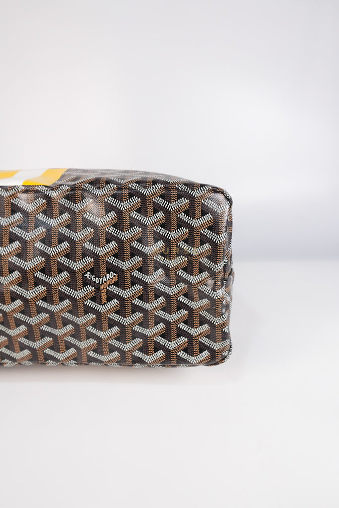 Sac Boheme PM Hobo Bag Noir/Black Goyardine Canvas | Purse Maison Luxury Bags Shop