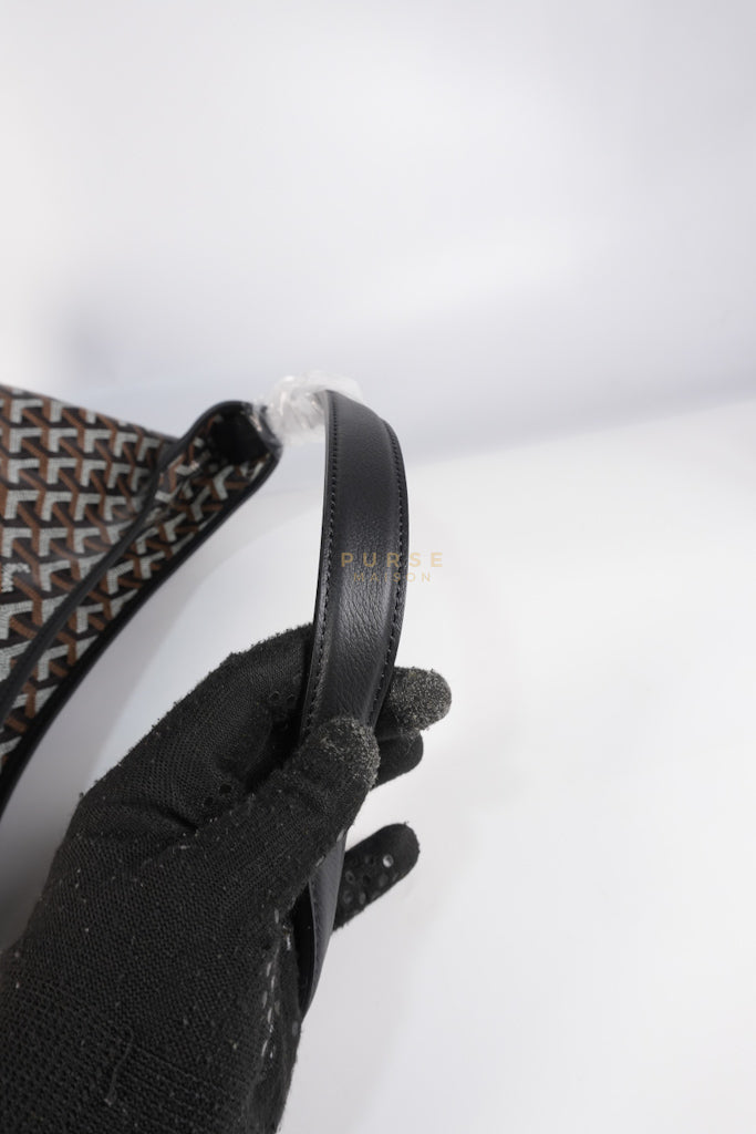 Sac Boheme PM Hobo Bag Noir/Black Goyardine Canvas | Purse Maison Luxury Bags Shop