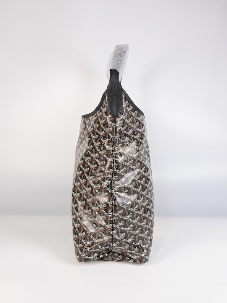 Sac Boheme PM Hobo Bag Noir/Black Goyardine Canvas | Purse Maison Luxury Bags Shop