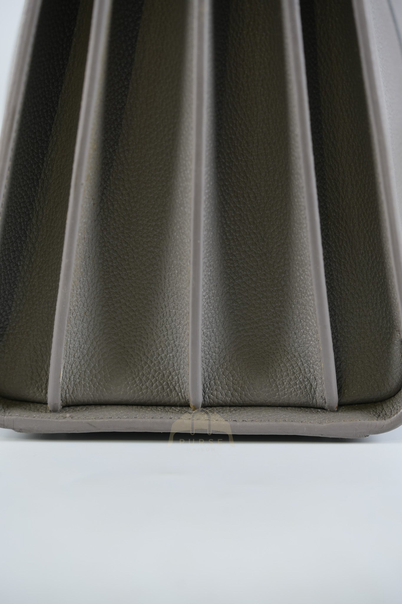 Sac De Jour Small in Gray Grained Calfskin Leather Shoulder Bag | Purse Maison Luxury Bags Shop