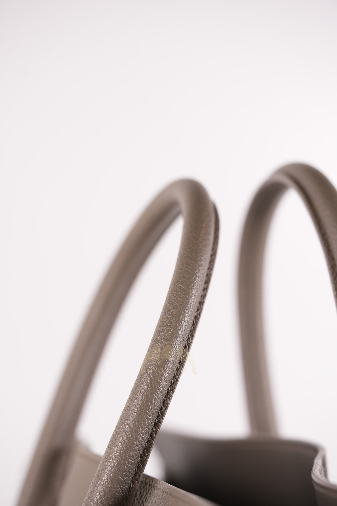 Sac De Jour Small in Gray Grained Calfskin Leather Shoulder Bag | Purse Maison Luxury Bags Shop