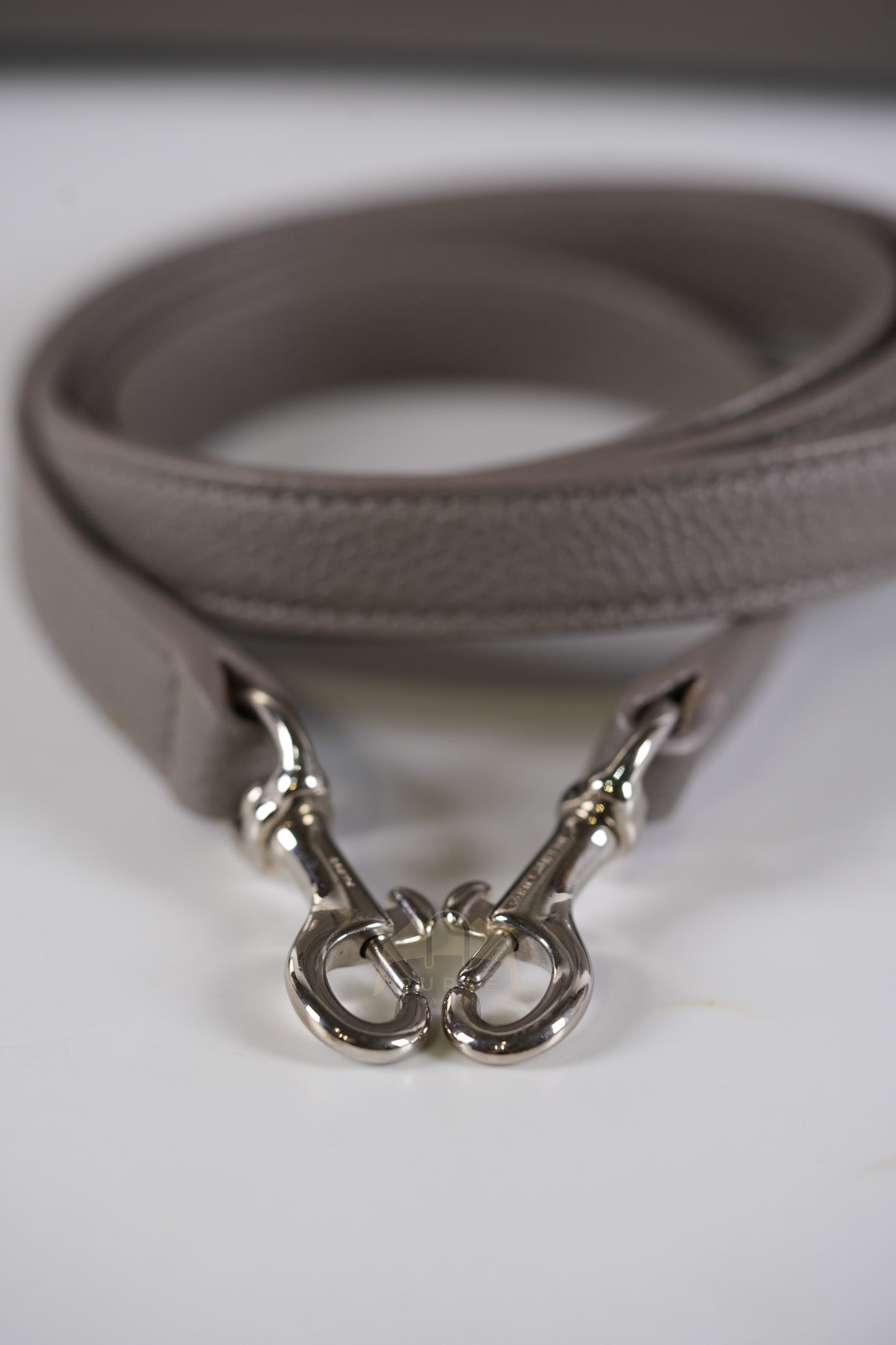 Sac De Jour Small in Gray Grained Calfskin Leather Shoulder Bag | Purse Maison Luxury Bags Shop