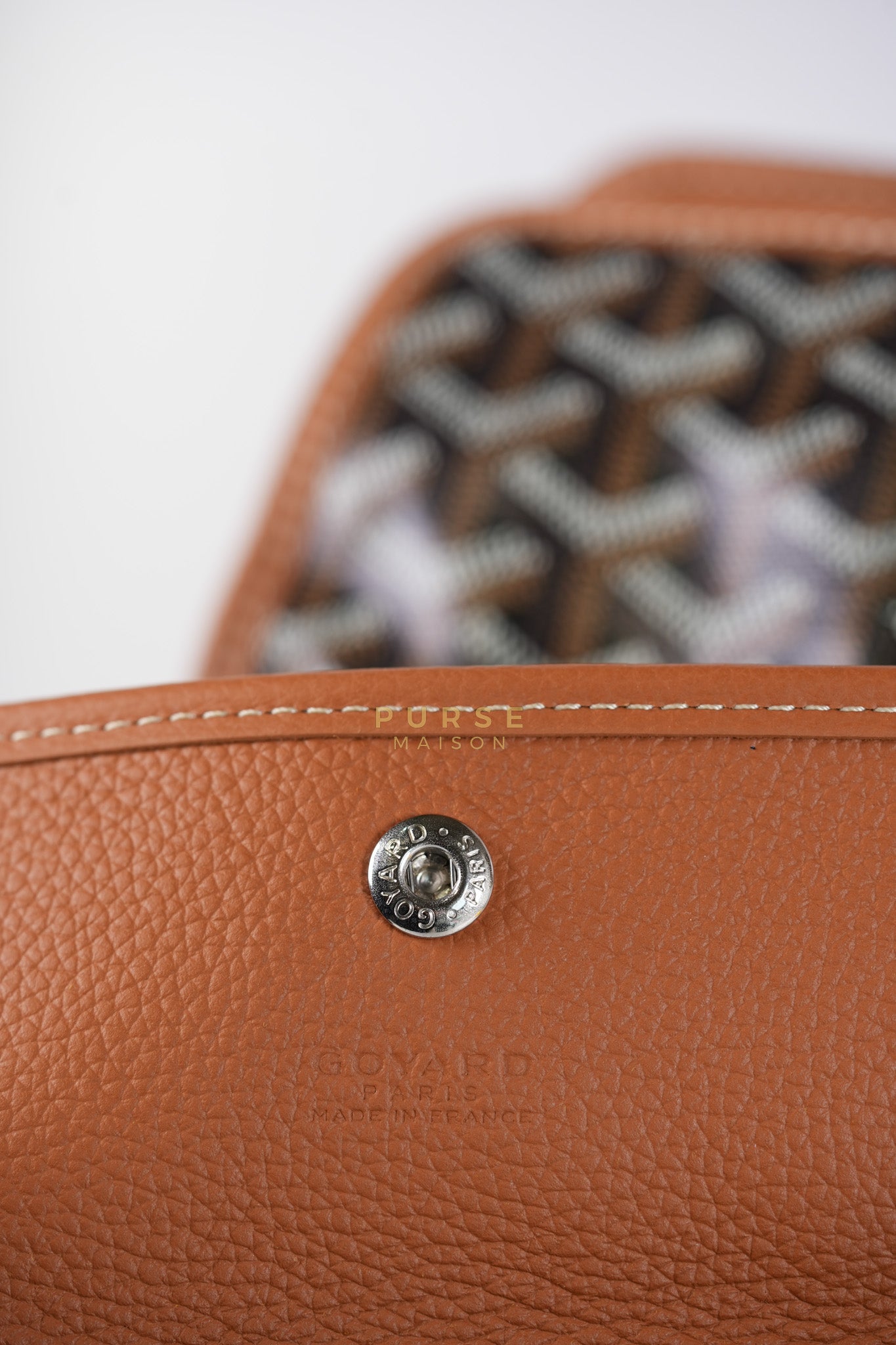 Sac Hardy PM 2 Noir Et Naturel/Tan Goyardine Canvas | Purse Maison Luxury Bags Shop