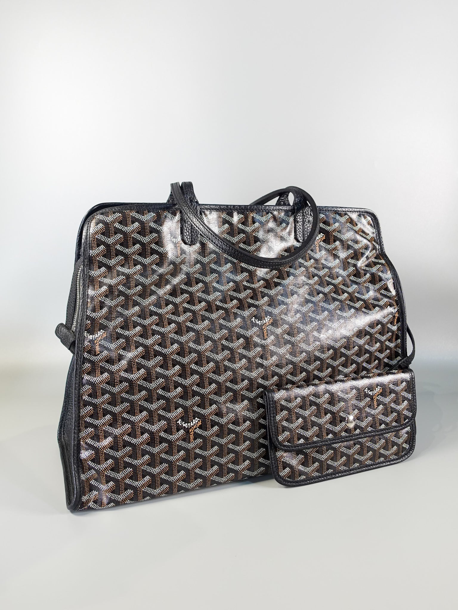 Sac Hardy PM Black Tote Bag | Purse Maison Luxury Bags Shop