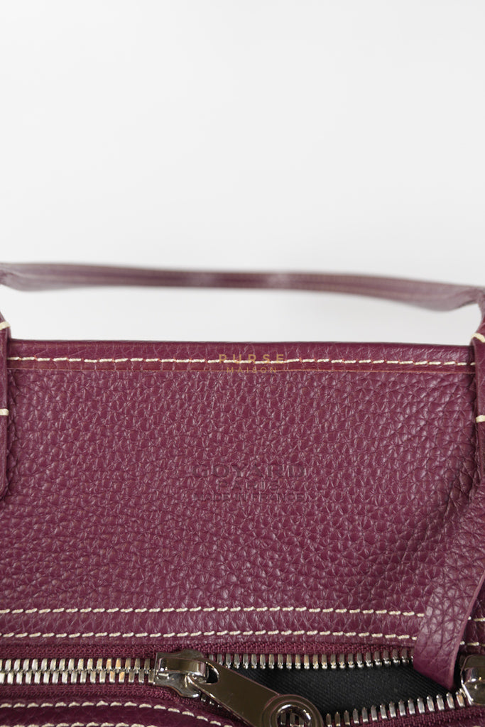 Sac Hardy PM in Burgundy Goyardine Canvas Tote Bag | Purse Maison Luxury Bags Shop