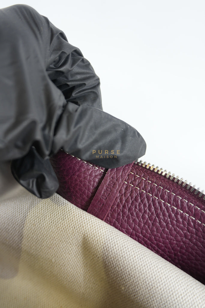 Sac Hardy PM in Burgundy Goyardine Canvas Tote Bag | Purse Maison Luxury Bags Shop