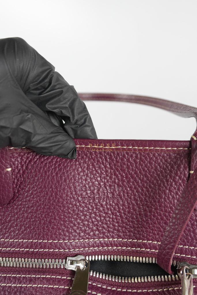 Sac Hardy PM in Burgundy Goyardine Canvas Tote Bag | Purse Maison Luxury Bags Shop