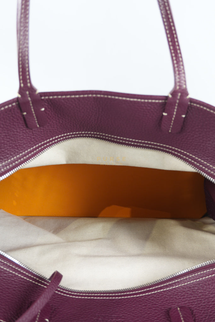 Sac Hardy PM in Burgundy Goyardine Canvas Tote Bag | Purse Maison Luxury Bags Shop