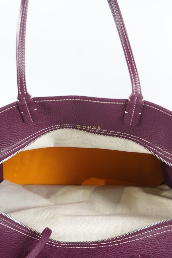 Sac Hardy PM in Burgundy Goyardine Canvas Tote Bag | Purse Maison Luxury Bags Shop