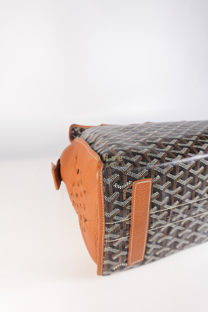 Sac Hardy PM in Tan Goyardine Canvas Tote Bag | Purse Maison Luxury Bags Shop