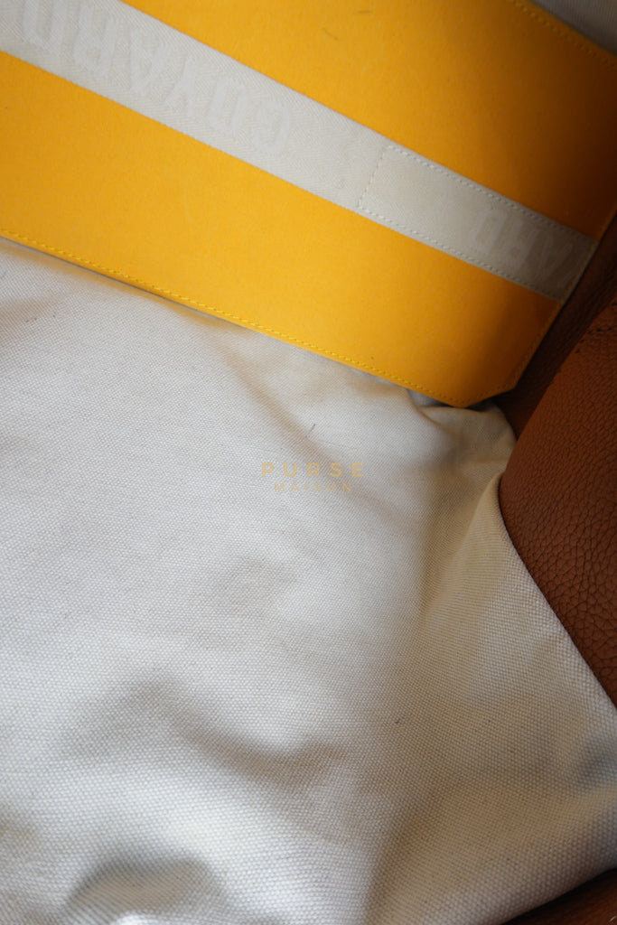 Sac Hardy PM in Tan Goyardine Canvas Tote Bag | Purse Maison Luxury Bags Shop